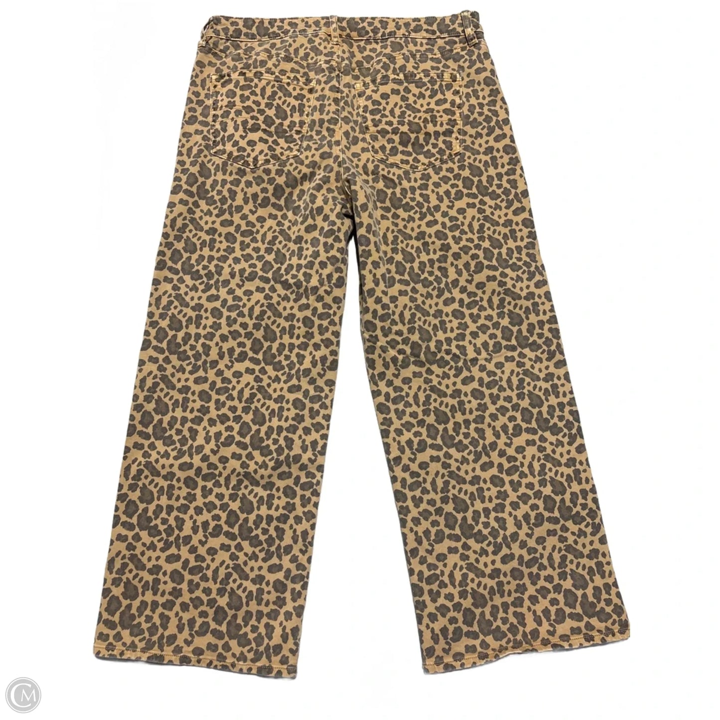 Jeans Wide Leg By American Eagle In Animal Print, Size: 10