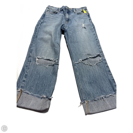 Jeans Wide Leg By Hudson In Blue Denim, Size: 6