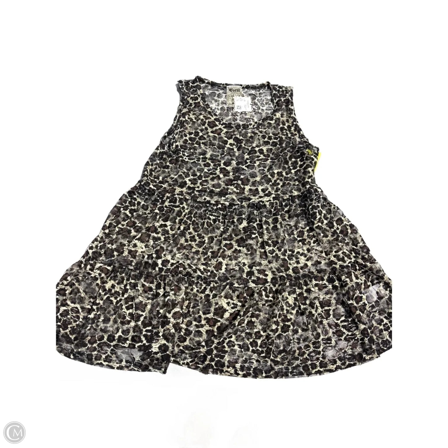 Tank Top By Vocal In Animal Print, Size: M