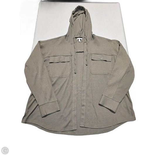 Top Long Sleeve By Maurices In Green, Size: 1x