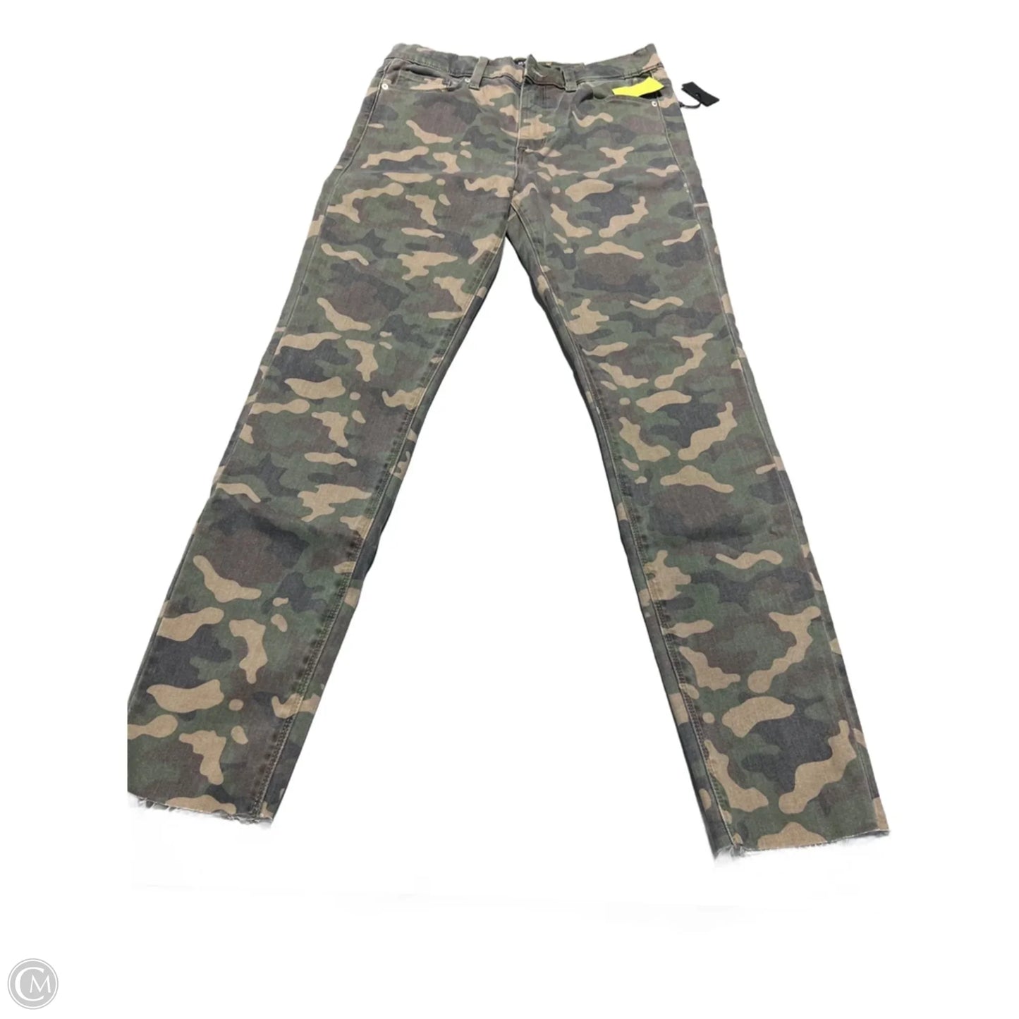 Jeans Straight By Hudson In Camouflage Print, Size: 6
