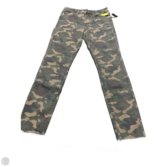 Jeans Straight By Hudson In Camouflage Print, Size: 6