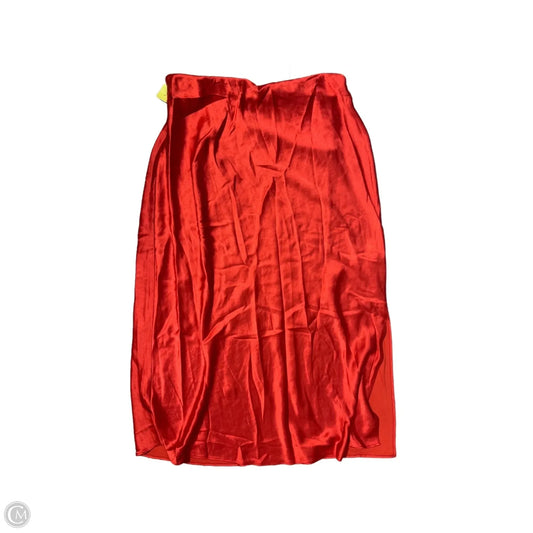 Skirt Maxi By Madewell In Red, Size: S