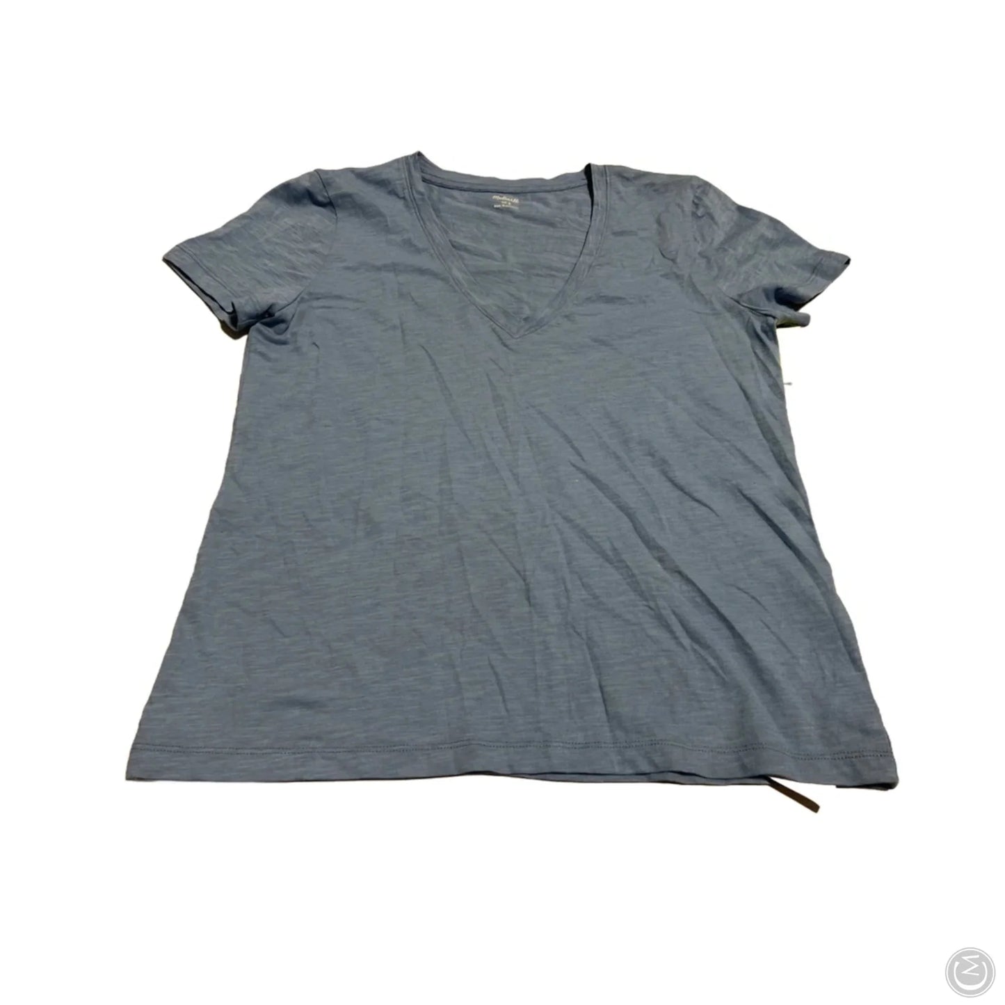 Top Short Sleeve Basic By Madewell In Blue, Size: S