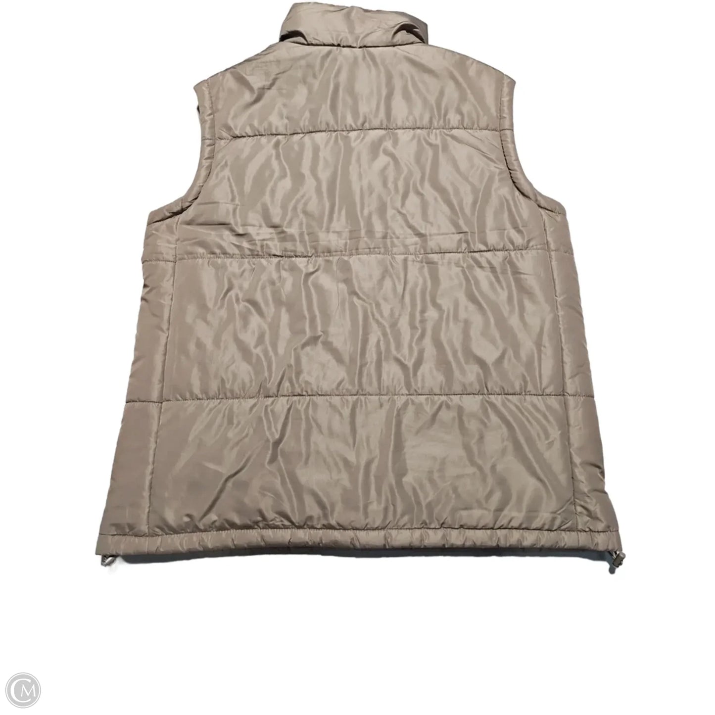 Vest Puffer & Quilted By Thread And Supply In Green, Size: S