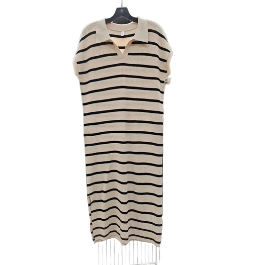 Dress Casual Maxi By Wishlist In Black & Tan, Size: S