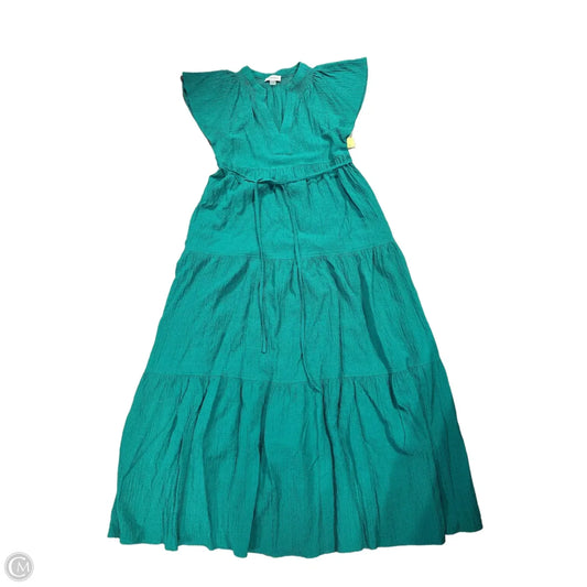 Dress Casual Short By Calvin Klein In Green, Size: Xs