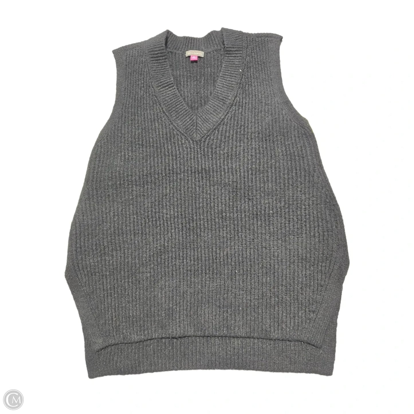 Vest Sweater By Vince Camuto In Black, Size: Xs