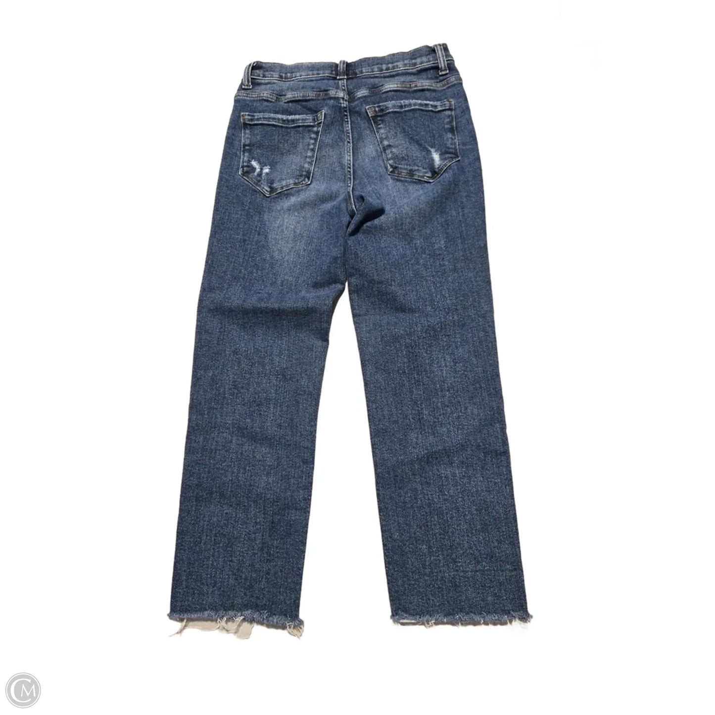 Jeans Straight By Kensie In Blue Denim, Size: 8