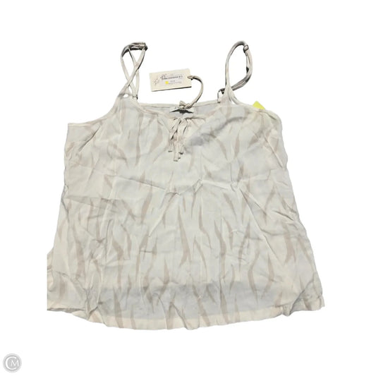 Tank Top By Z Supply In Cream, Size: M
