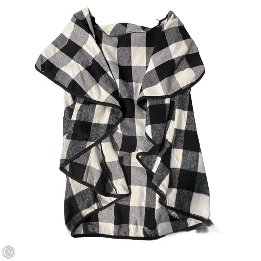 Vest Fleece By Cme In Checkered Pattern, Size: L