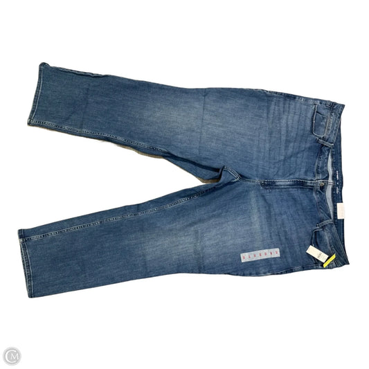 Jeans Straight By Old Navy In Blue Denim, Size: 26