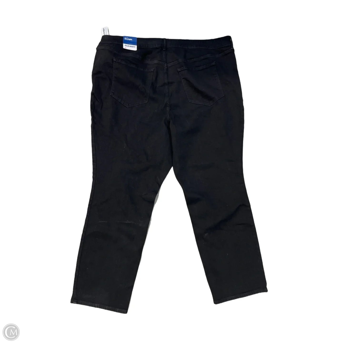 Jeans Straight By Old Navy In Black, Size: 26