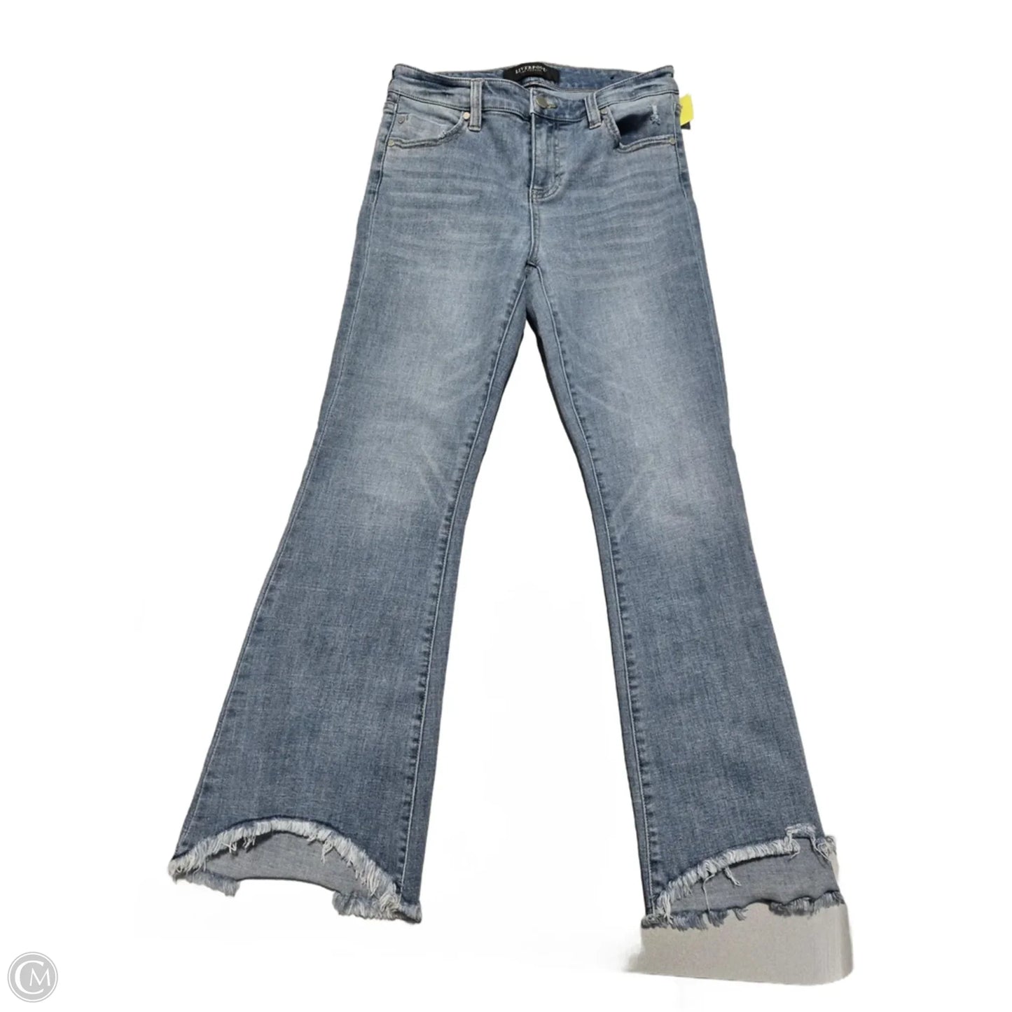 Jeans Boot Cut By Liverpool In Blue Denim, Size: 6