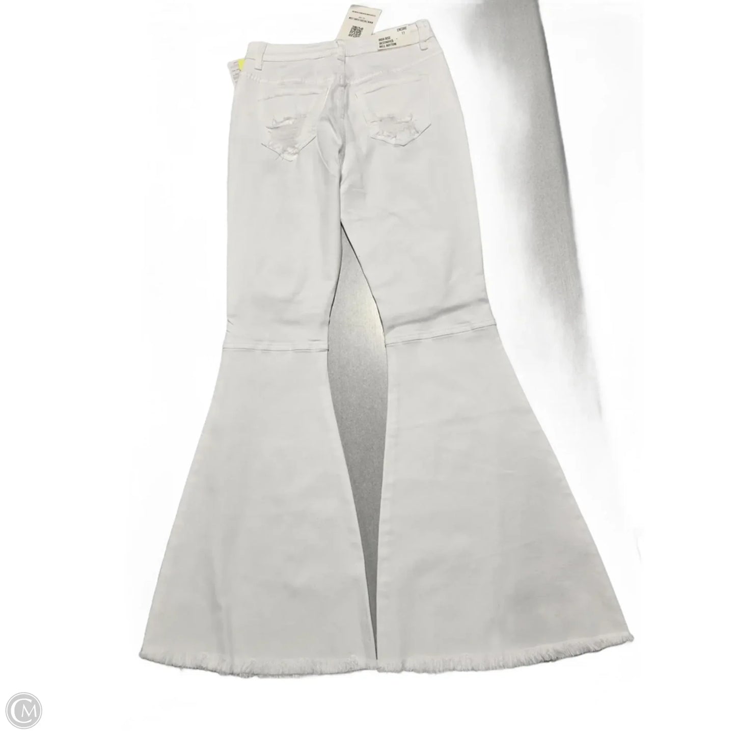 Jeans Flared By Cmc In White, Size: 12