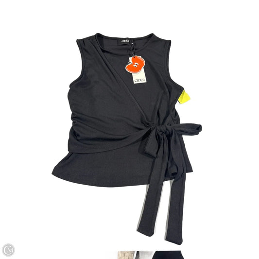 Tank Top By Cider In Black, Size: M