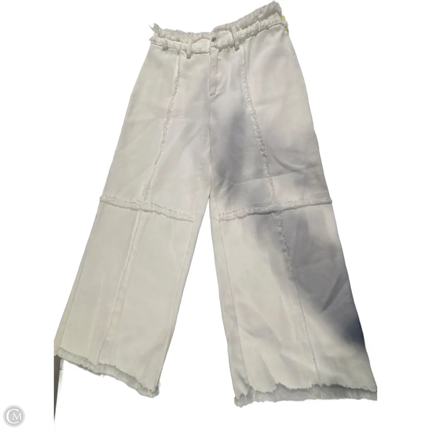 Jeans Boot Cut By Shein In White, Size: 12