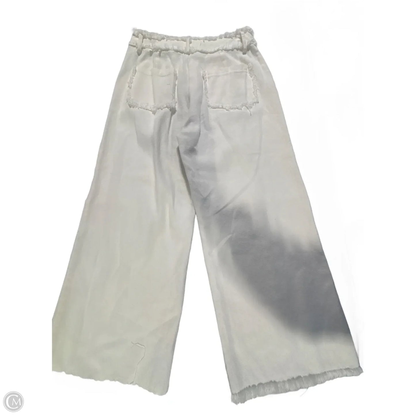 Jeans Boot Cut By Shein In White, Size: 12