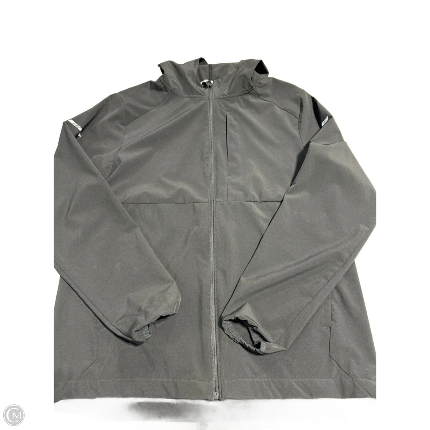 Athletic Jacket By Dsg Outerwear In Black, Size: M