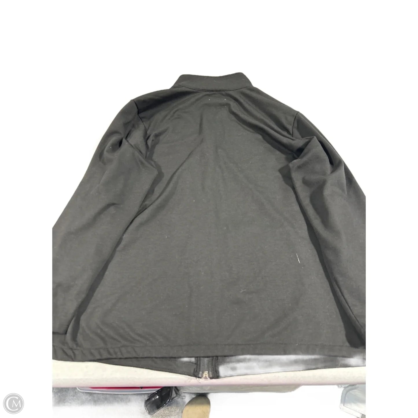 Jacket Fleece By Croft And Barrow In Black, Size: 2x