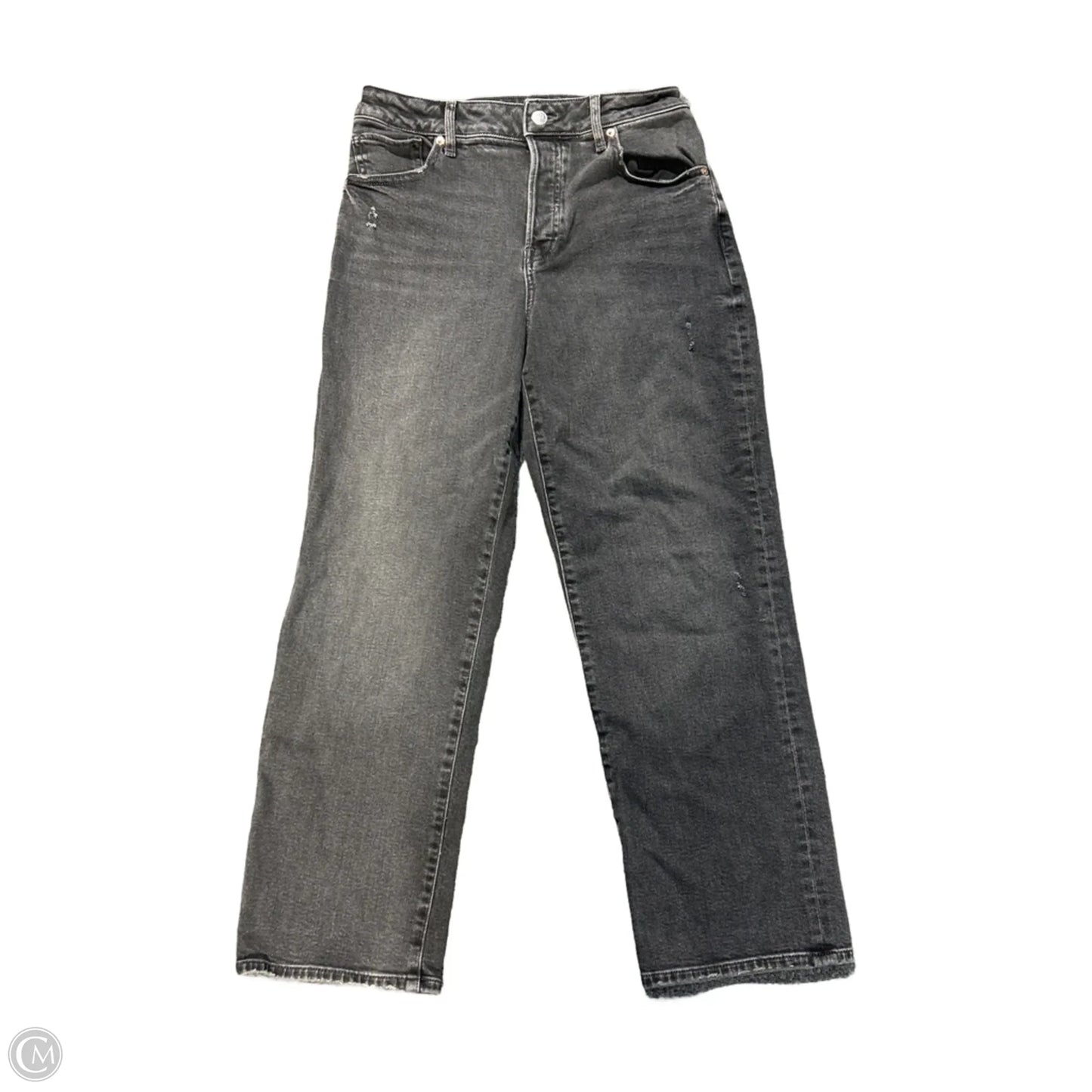 Jeans Straight By Express In Black, Size: 4