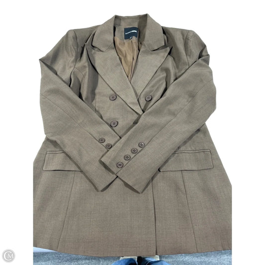 Blazer By Fashion Nova In Brown, Size: L