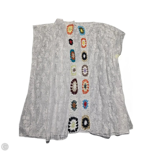 Shawl By Shein In White, Size: Osfm