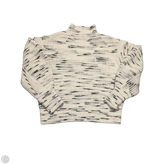 Sweater By Varley In Grey & White, Size: M