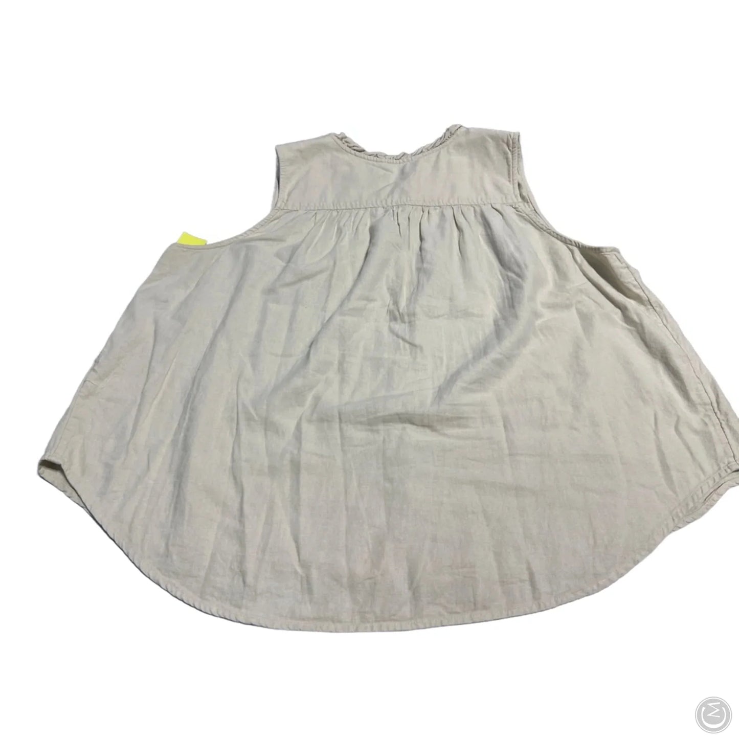 Tank Top By Sonoma In Cream, Size: 2x