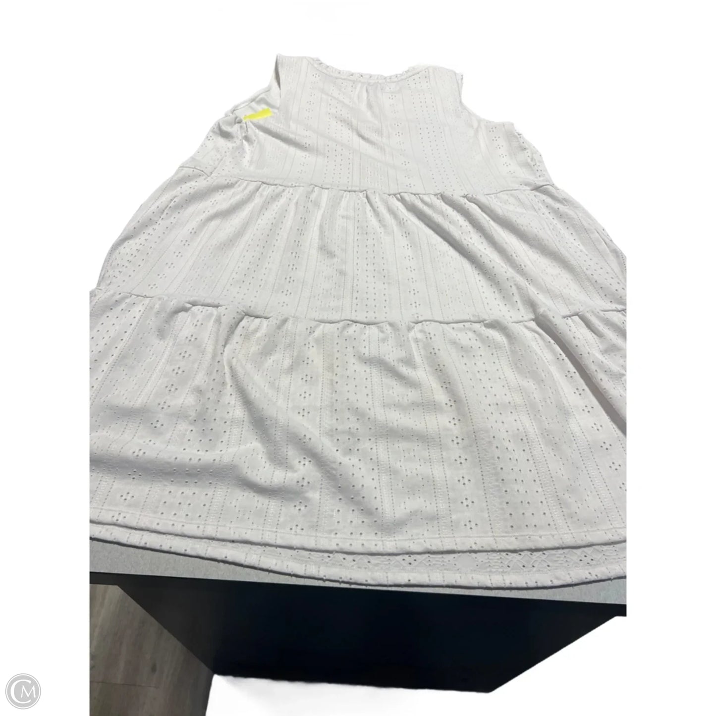 Dress Casual Maxi By Croft And Barrow In White, Size: 2x