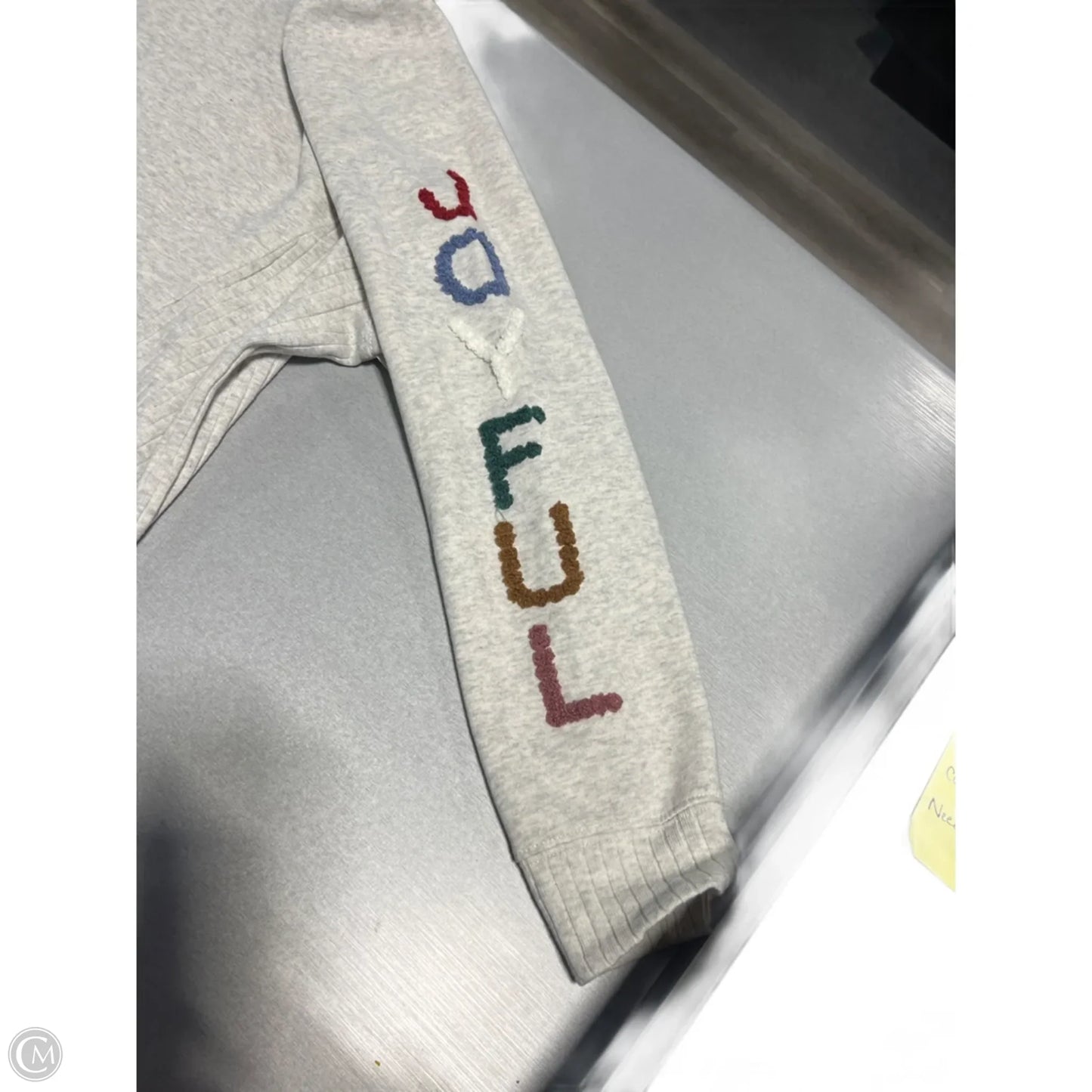 Top Long Sleeve By Maurices In Grey, Size: 2x