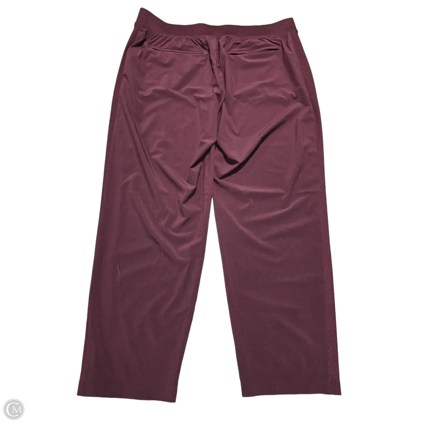 Athletic Pants By Athleta In Maroon, Size: Xl