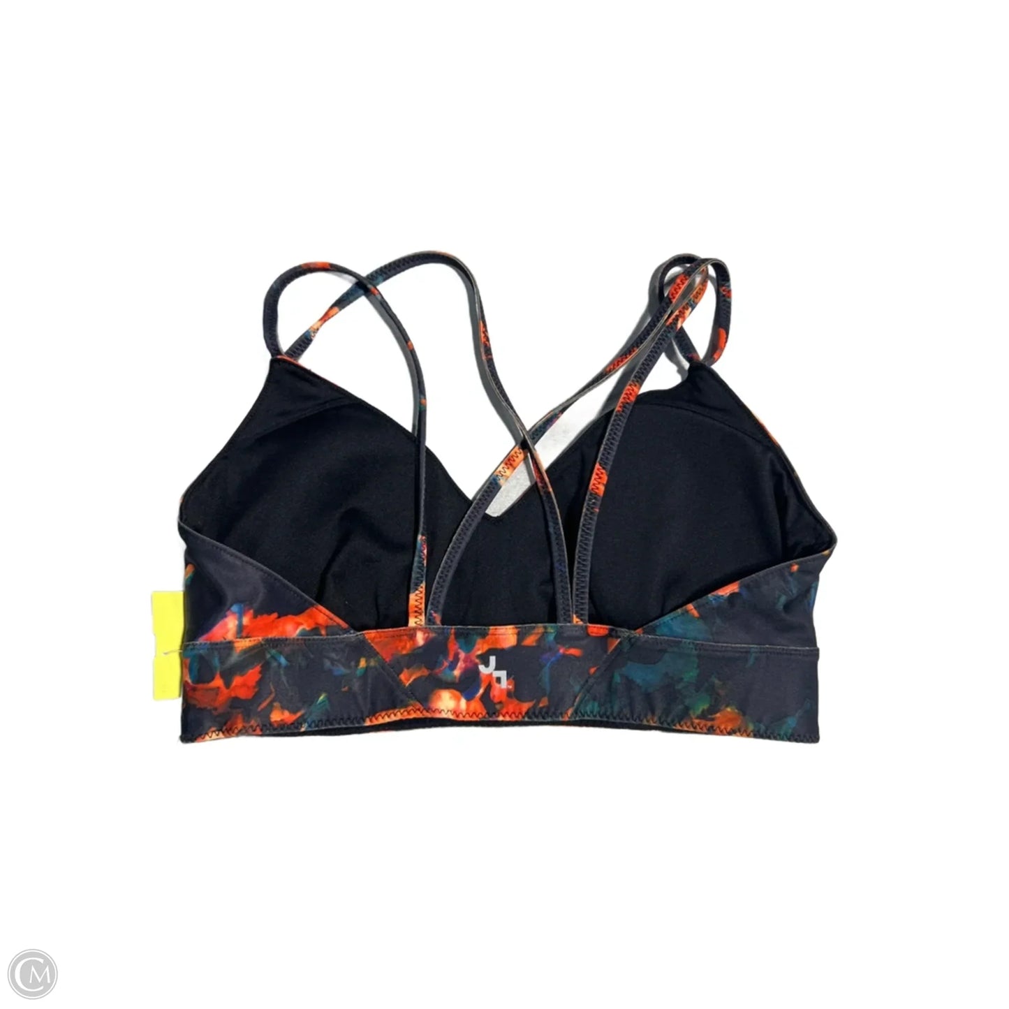 Athletic Bra By Joy Lab In Floral Print, Size: L