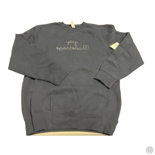 Sweatshirt Crewneck By Cmc In Navy, Size: S