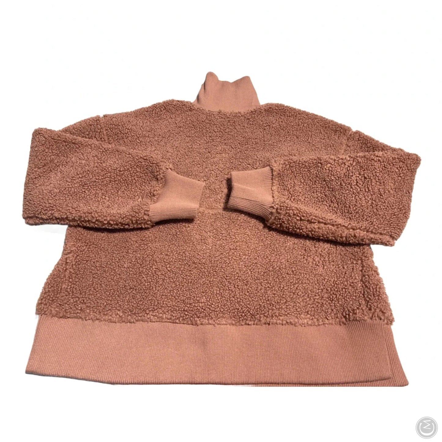 Jacket Fleece By Joy Lab In Bronze, Size: Xs