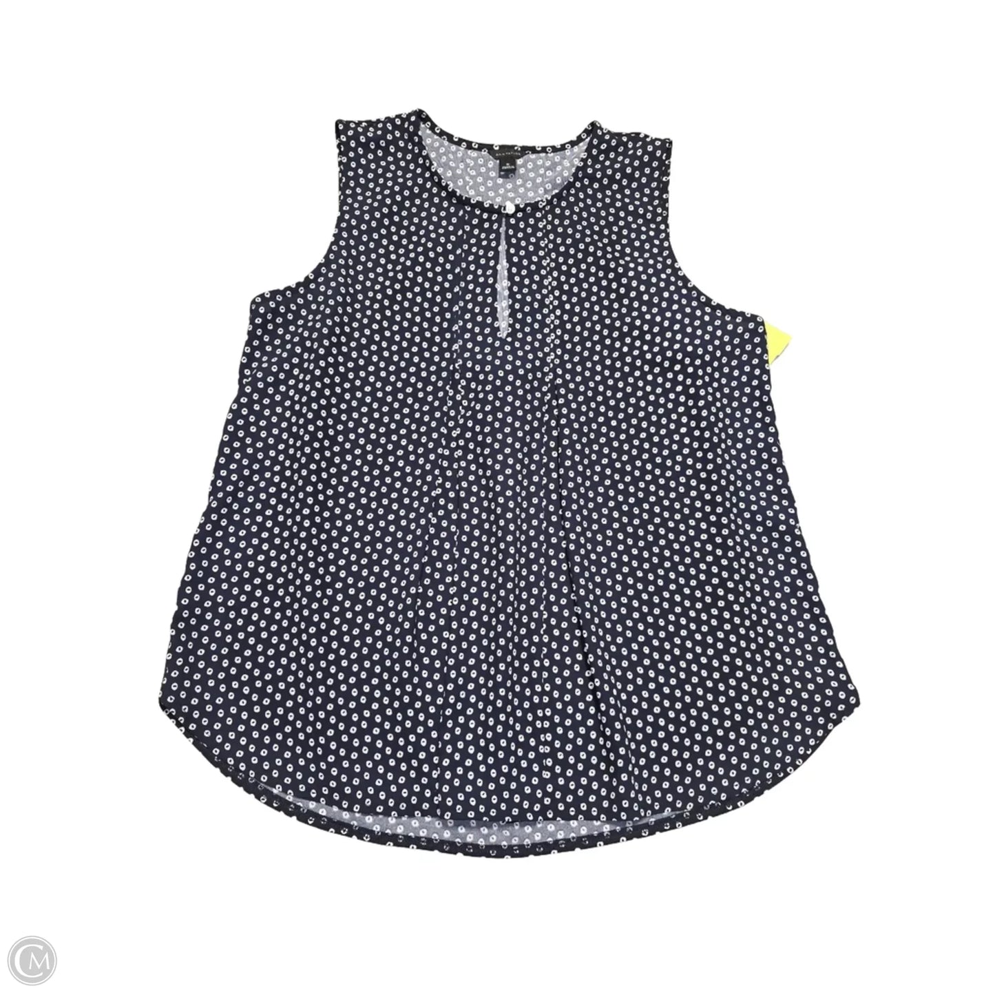 Top Sleeveless By Ann Taylor In Blue, Size: S