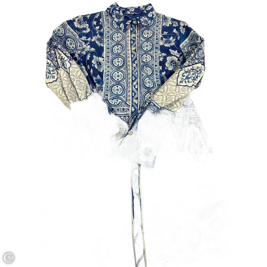 Dress Casual Short By Anthropologie In Blue, Size: Xs