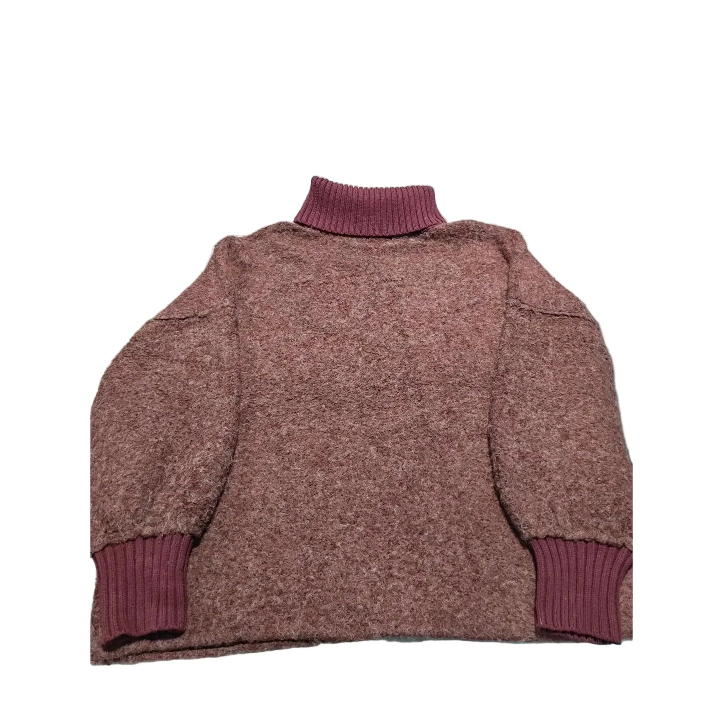 Sweater By Free People In Maroon, Size: Xl