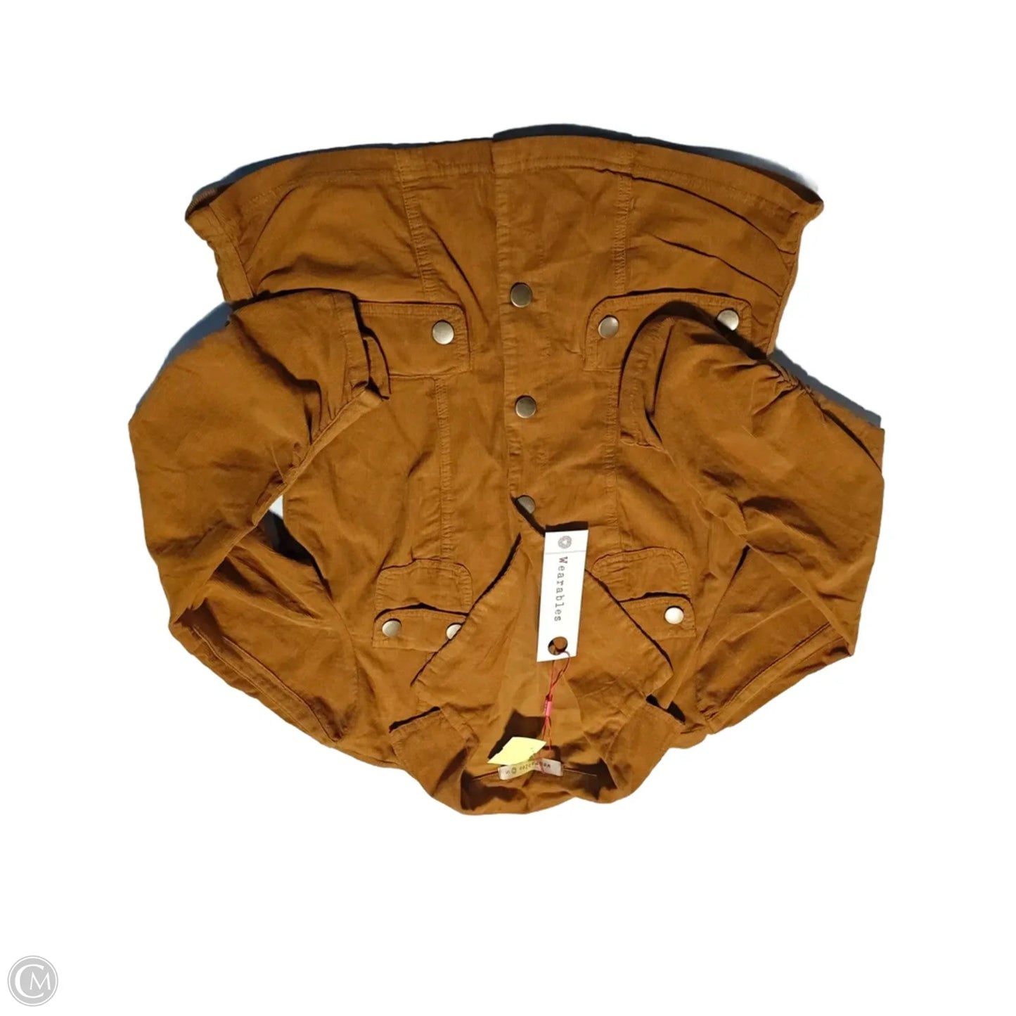 Top Long Sleeve By Cmb In Yellow, Size: S