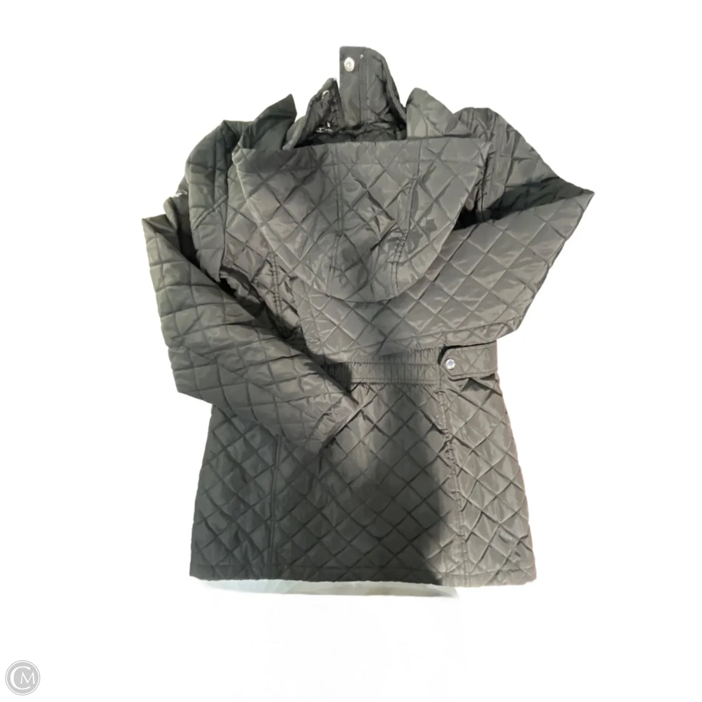 Coat Puffer & Quilted By Calvin Klein In Black, Size: M