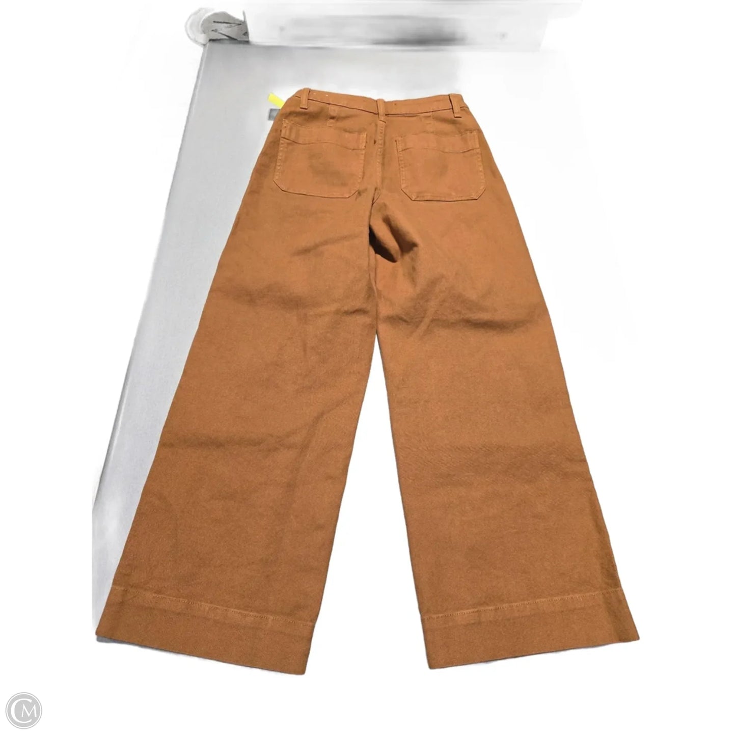 Jeans Wide Leg By Madewell In Orange, Size: 2