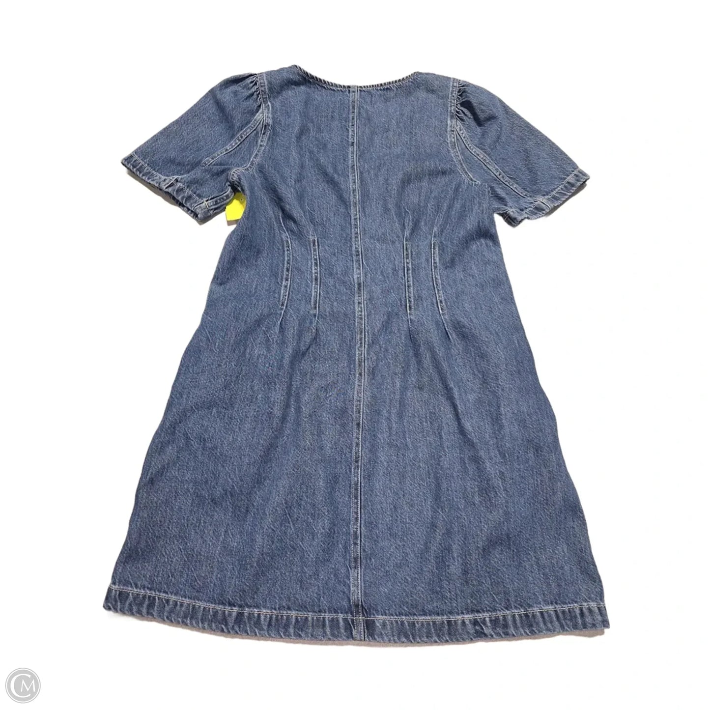 Dress Casual Short By Madewell In Blue Denim, Size: M