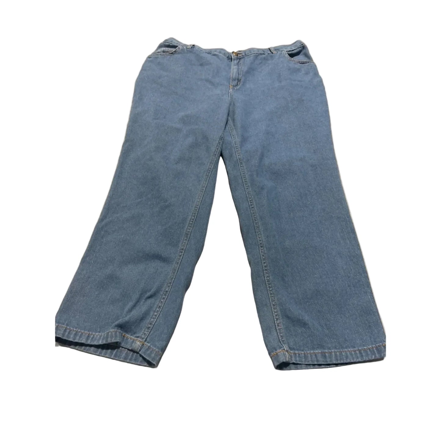 Jeans Straight By Cmc In Blue Denim, Size: 18