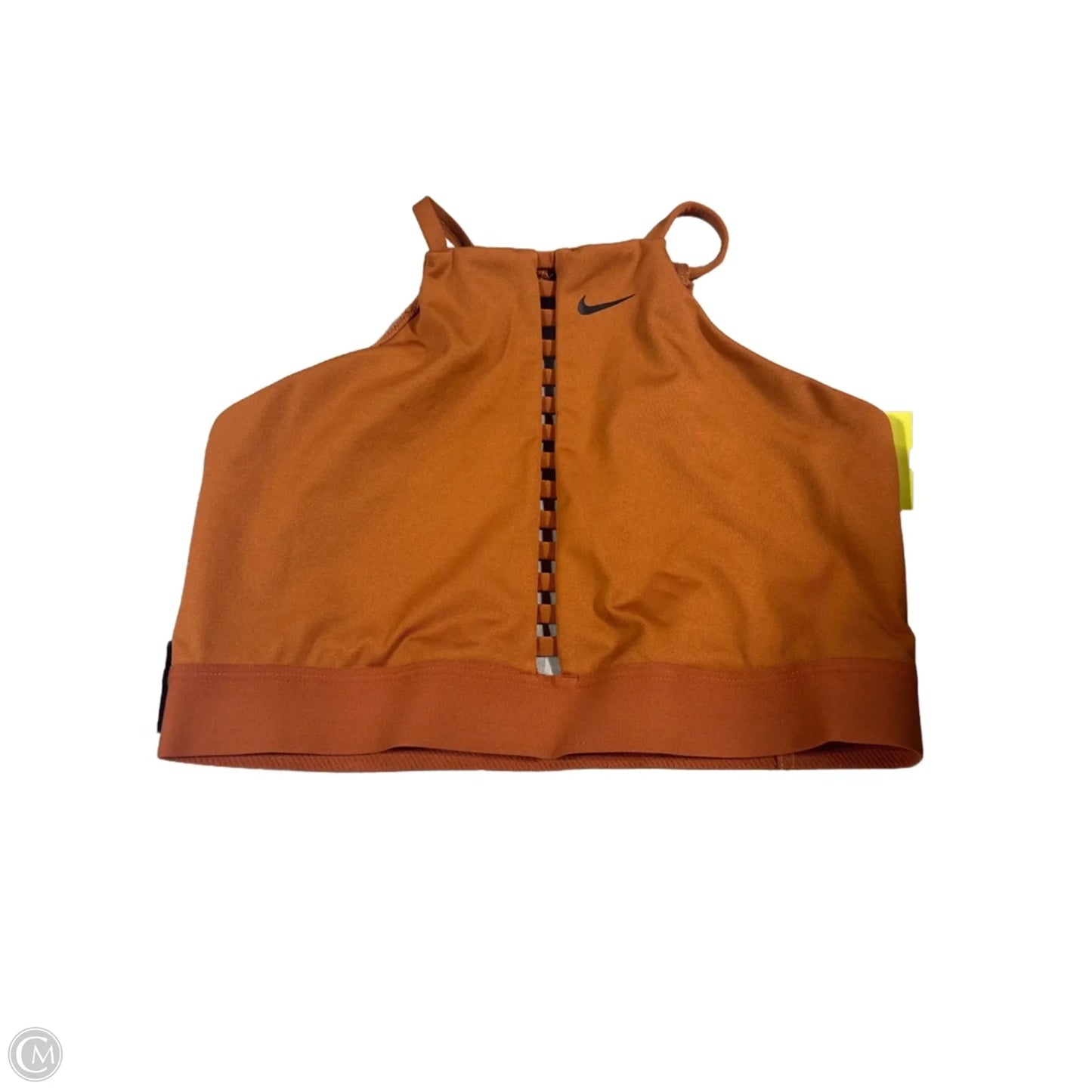 Athletic Bra By Nike In Orange, Size: L