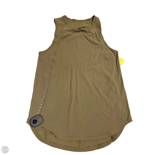 Athletic Tank Top By Lululemon In Brown, Size: S