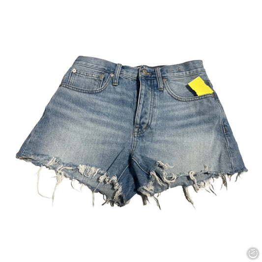 Shorts By Madewell In Blue Denim, Size: 0