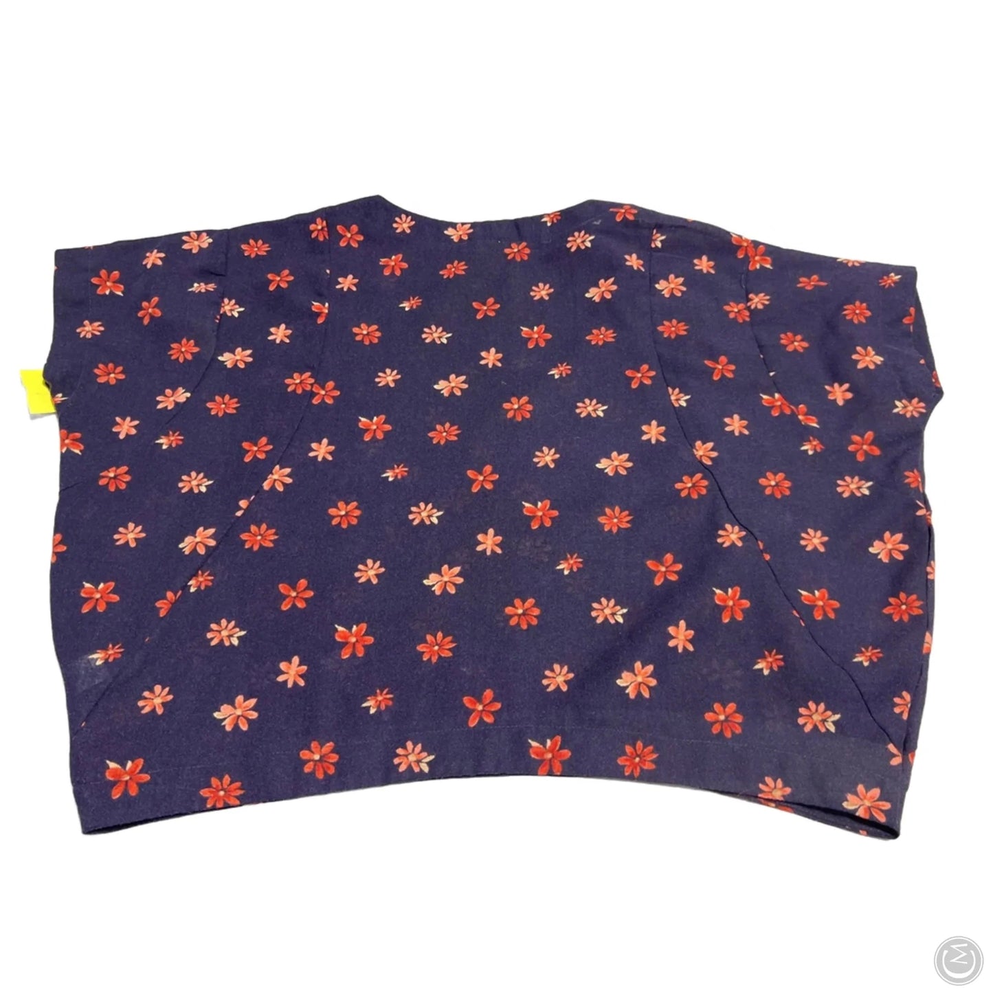 Top Short Sleeve By Easel In Orange & Purple, Size: M