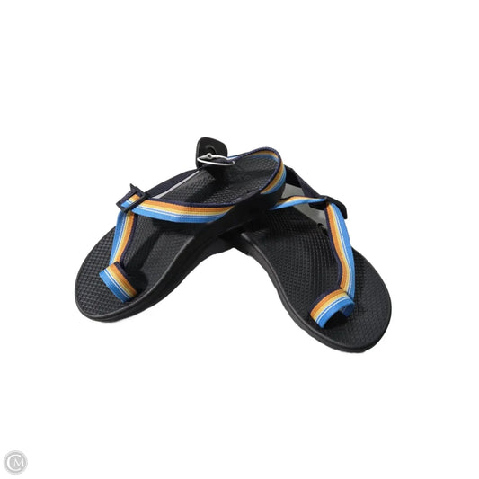 Sandals Flats By Chicos In Navy, Size: 7