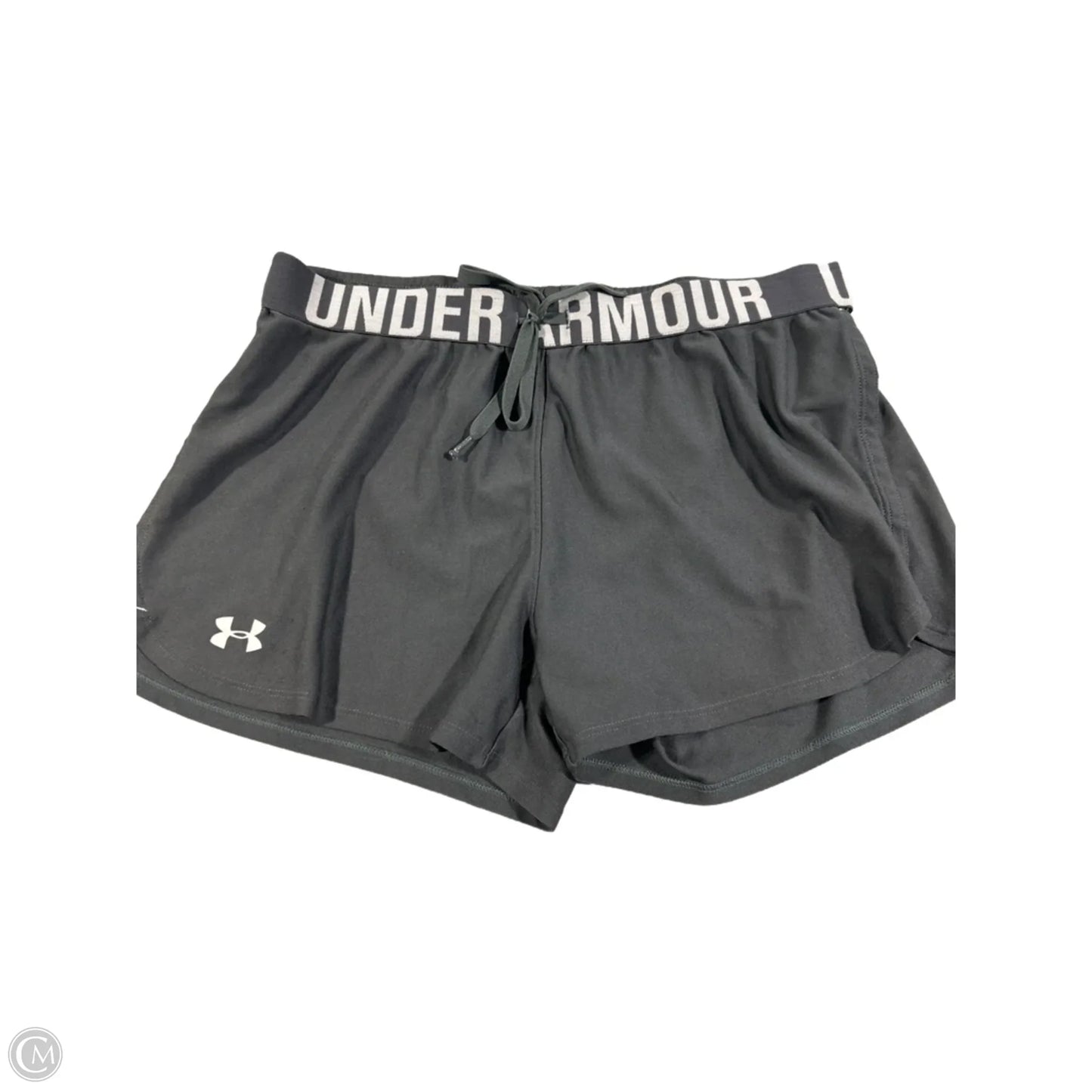 Athletic Shorts By Under Armour In Grey, Size: M