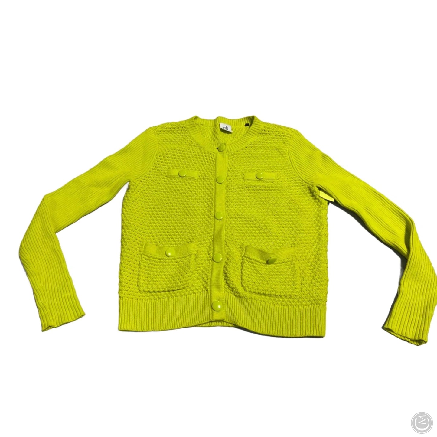 Cardigan By Cabi In Green, Size: M